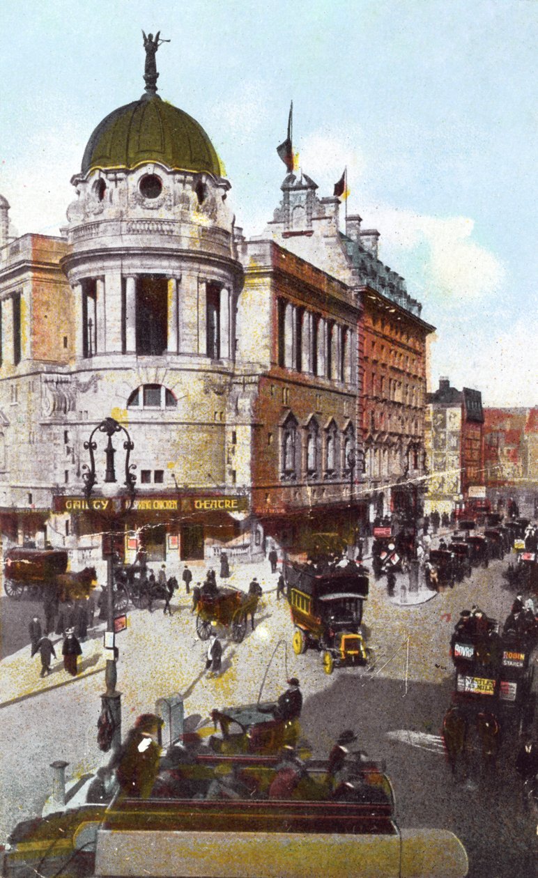 Il Teatro Gaiety, Strand, Londra, 1907 da Unbekannt