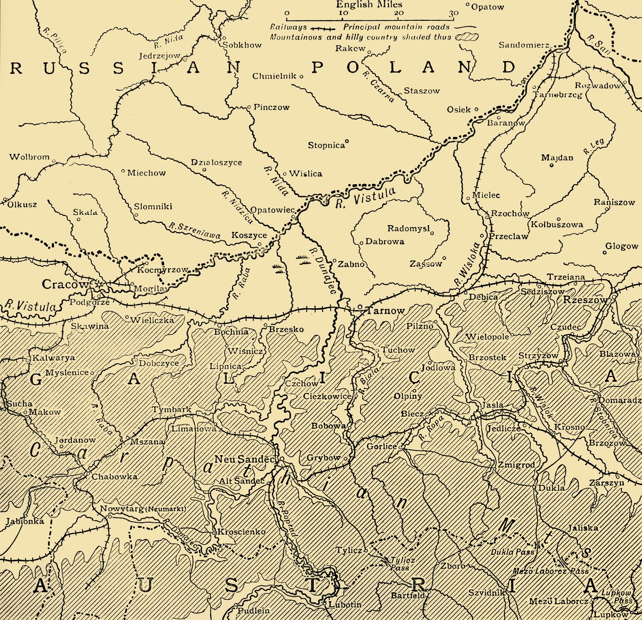 La campagna galiziana, Prima Guerra Mondiale, c1915, c1920 da Unbekannt