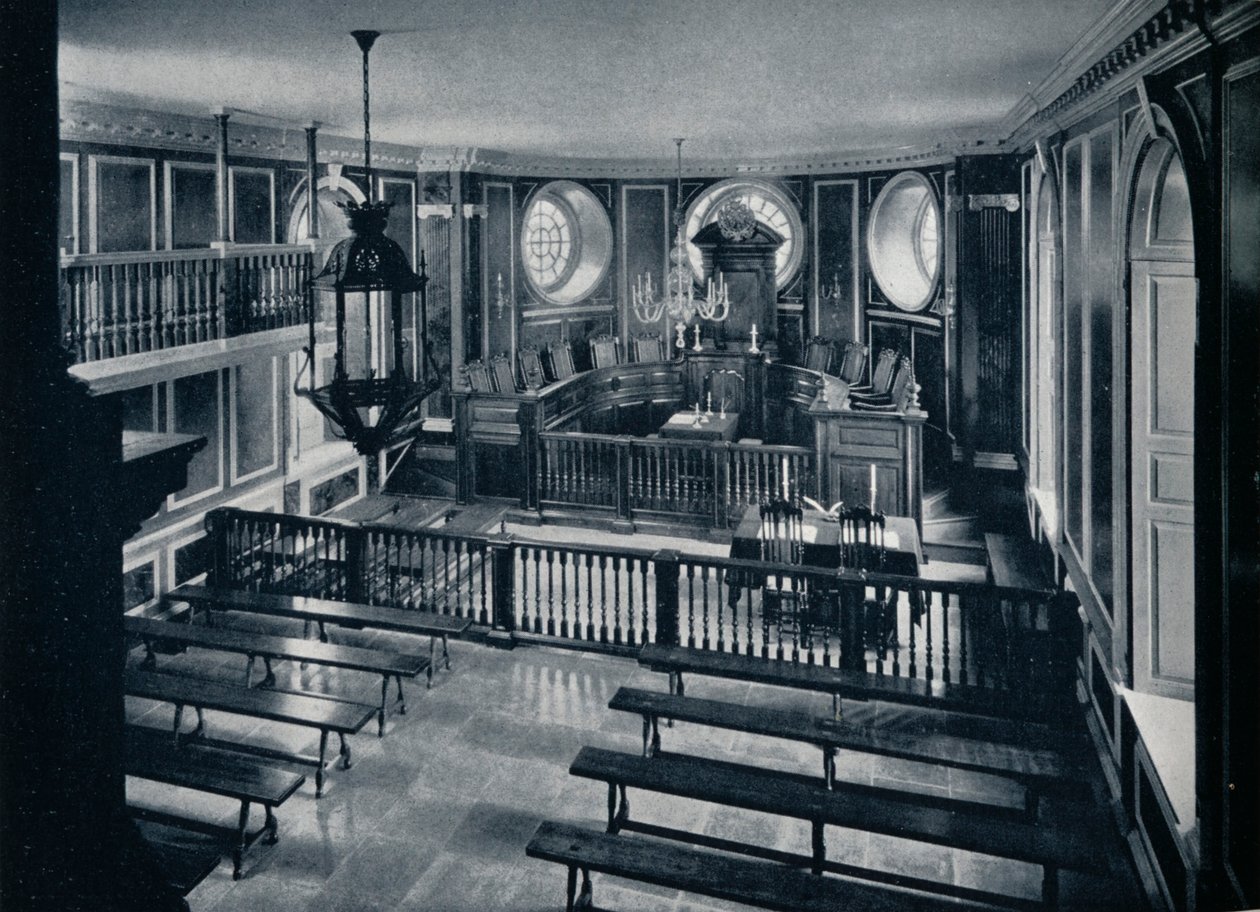 La Corte Generale al Campidoglio di Williamsburg, c. 1938 da Unbekannt