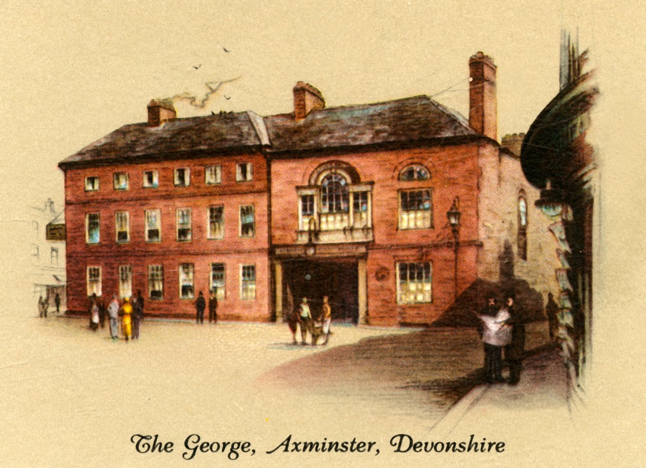The George, Axminster, Devonshire, 1936 da Unbekannt