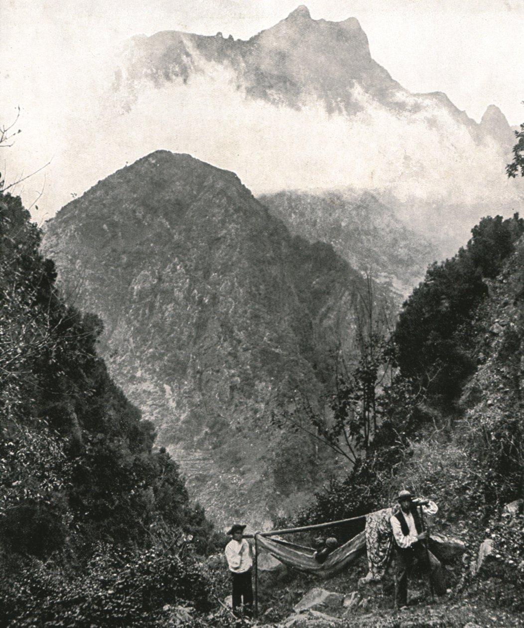 Il grande Curral, Madeira, Portogallo, 1895 da Unbekannt