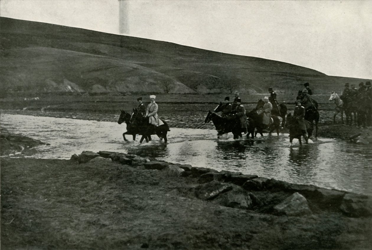 Il Granduca Michele e il suo Staff, 1919 da Unbekannt