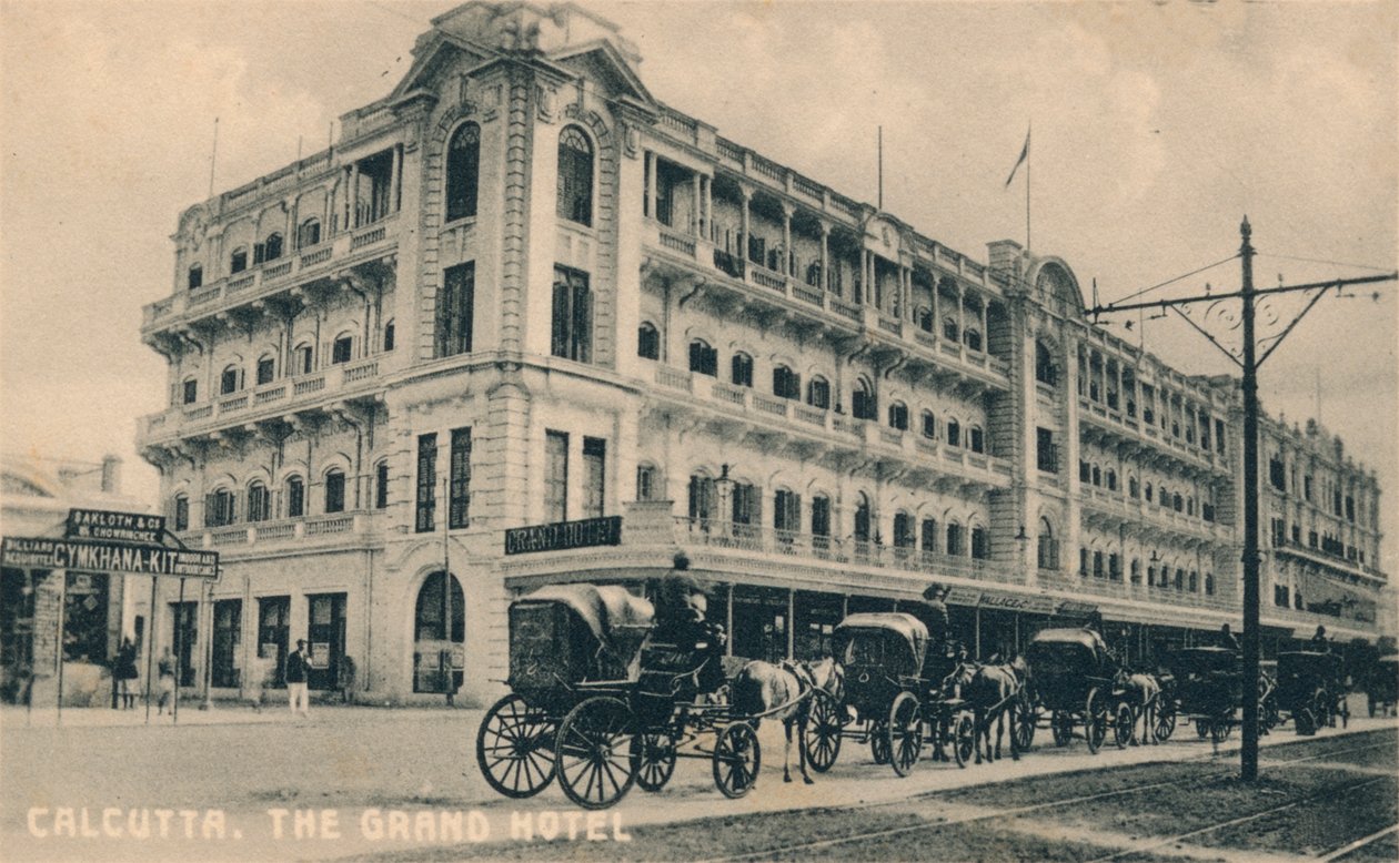 Il Grand Hotel, Calcutta, c1920 da Unbekannt