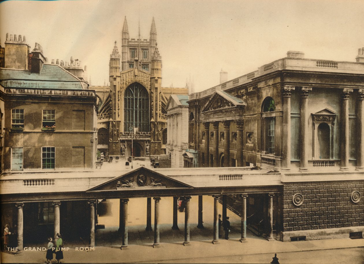 La Grande Sala delle Pompe, Bath, Somerset, c. 1925 da Unbekannt