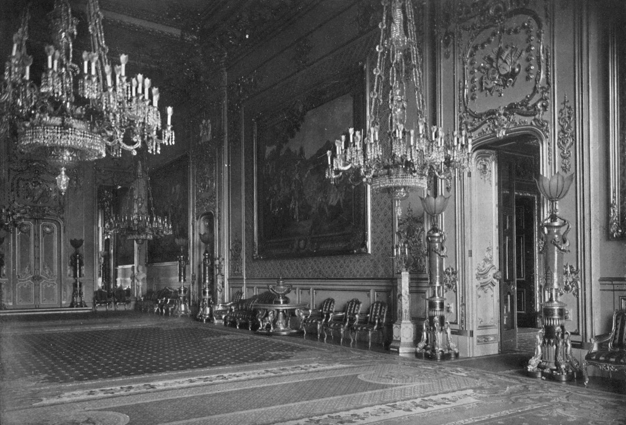 La grande sala di ricevimento, Castello di Windsor da Unbekannt