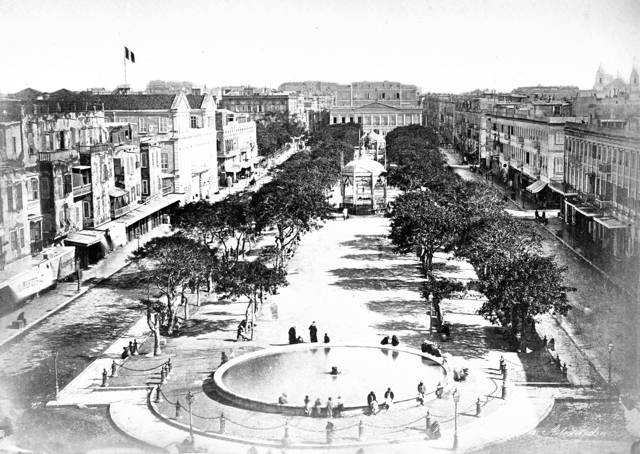 La Grande Piazza, Alessandria, Egitto da Unbekannt