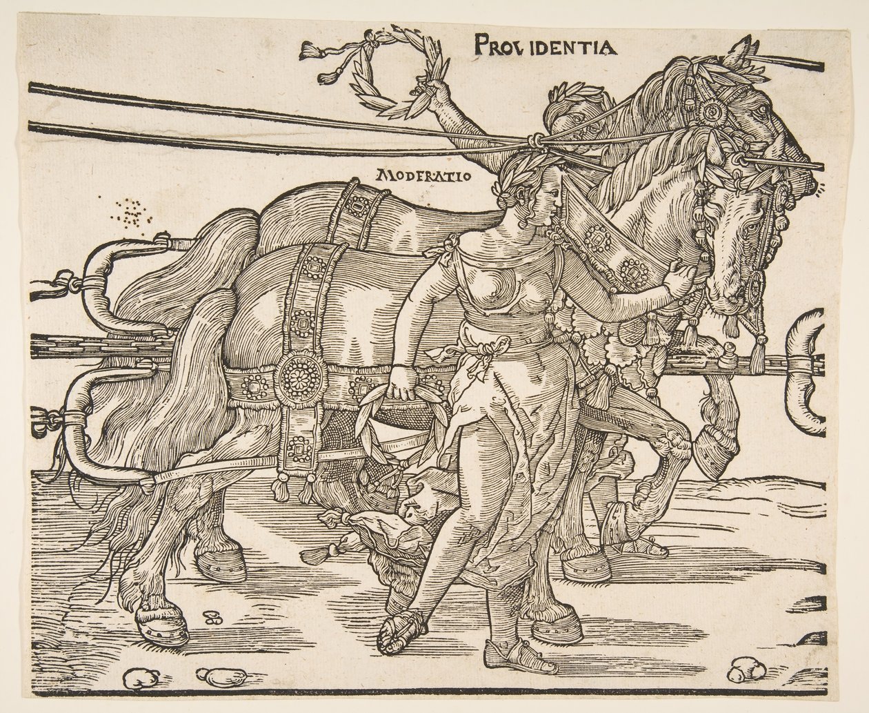 Il grande carro trionfale, terzo foglio da Unbekannt