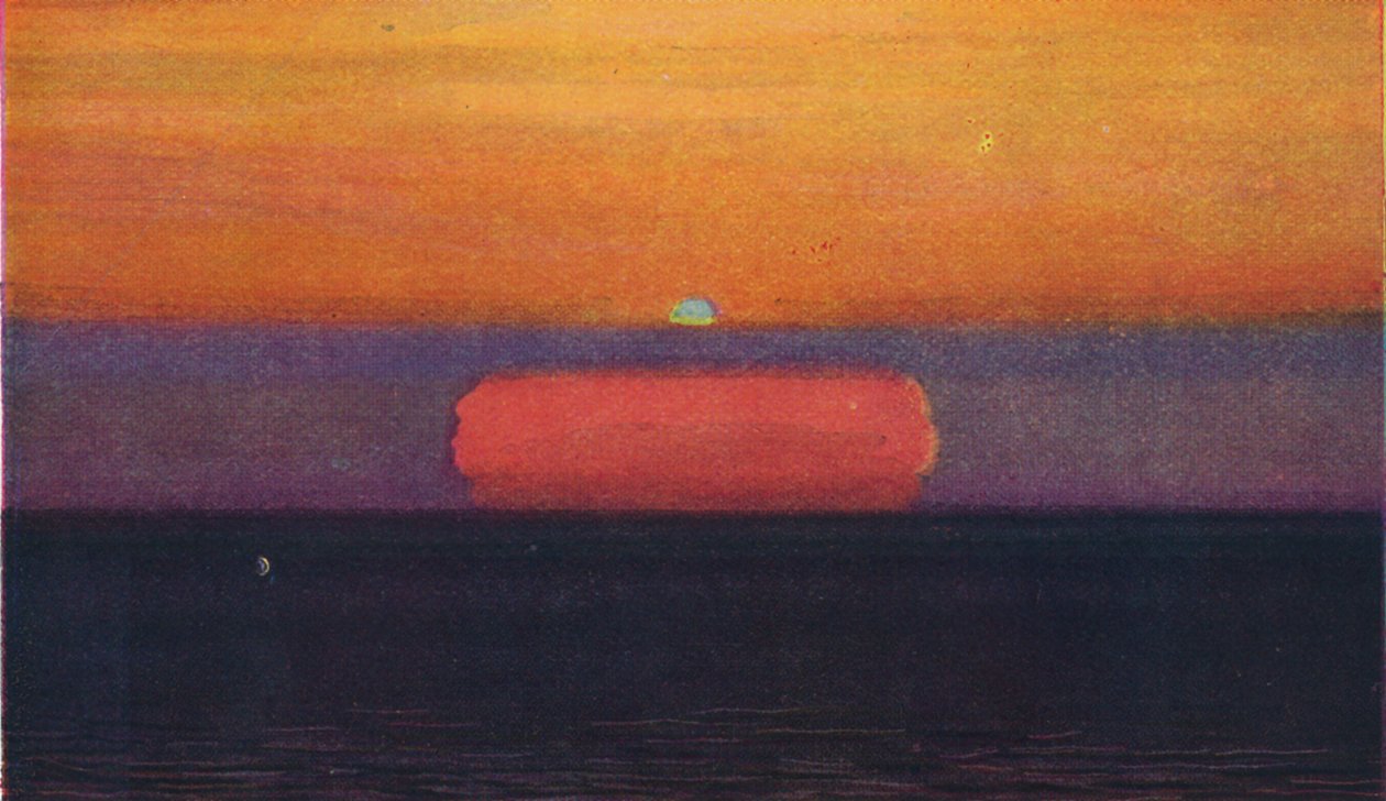 Il lampo verde al tramonto, il colore prismatico più raro rifratto dall