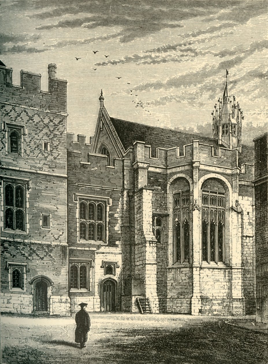 La Sala, dal Brewhouse Yard, 1911 da Unbekannt