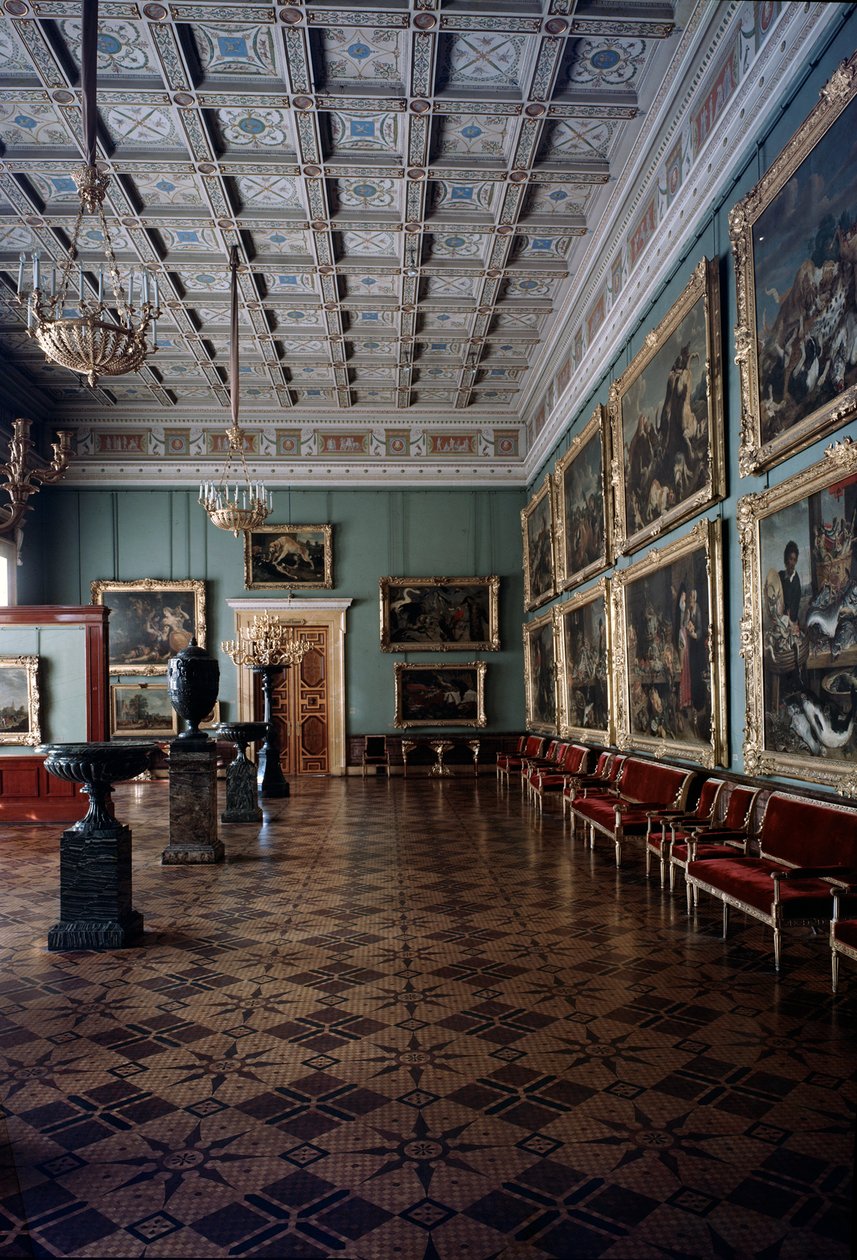 La sala dei dipinti fiamminghi all