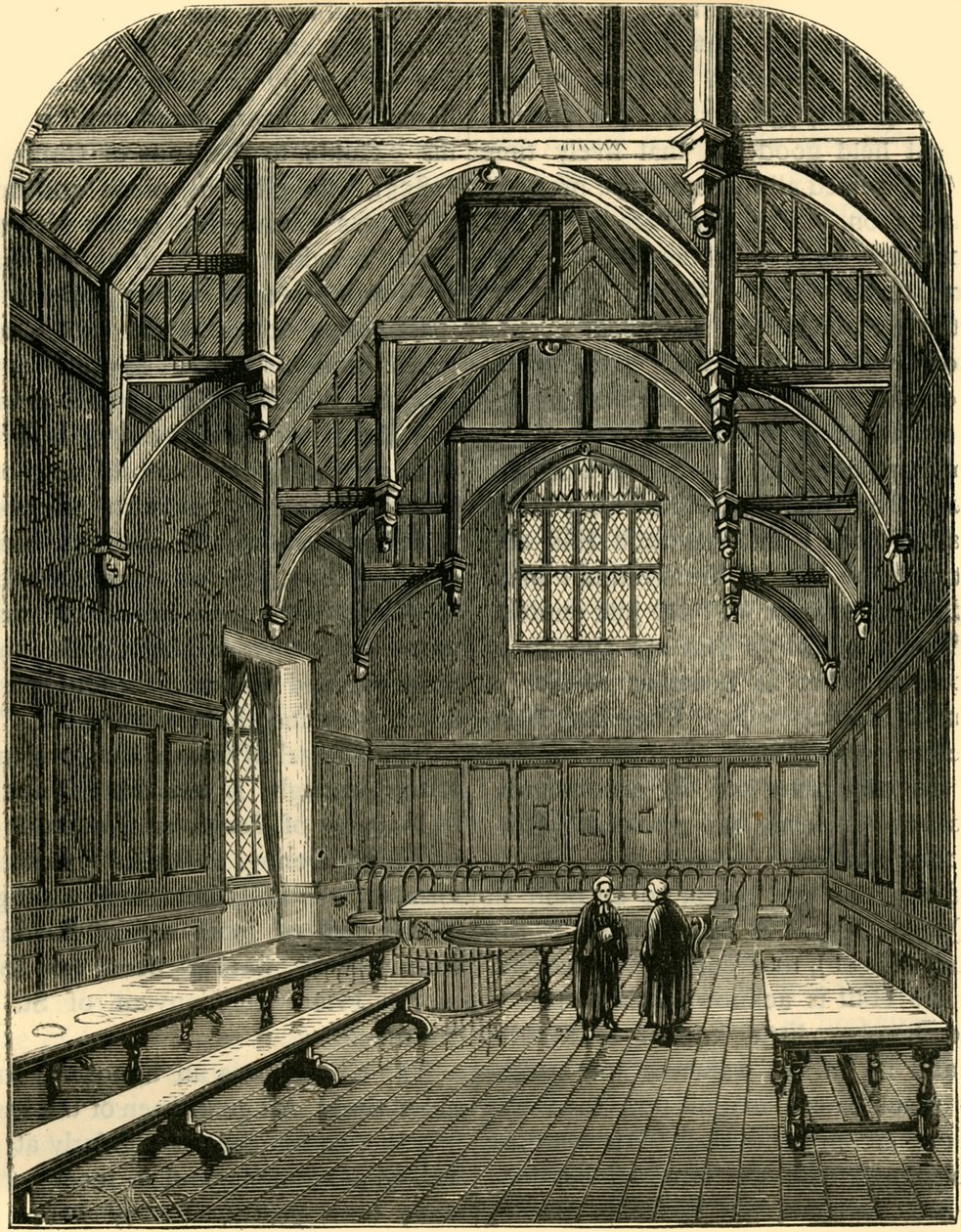 La Sala di Grays Inn, c1872 da Unbekannt