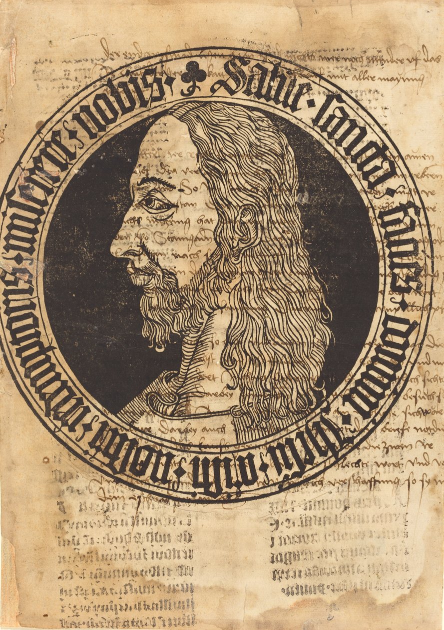 La testa di Cristo, c. 1500 da Unbekannt