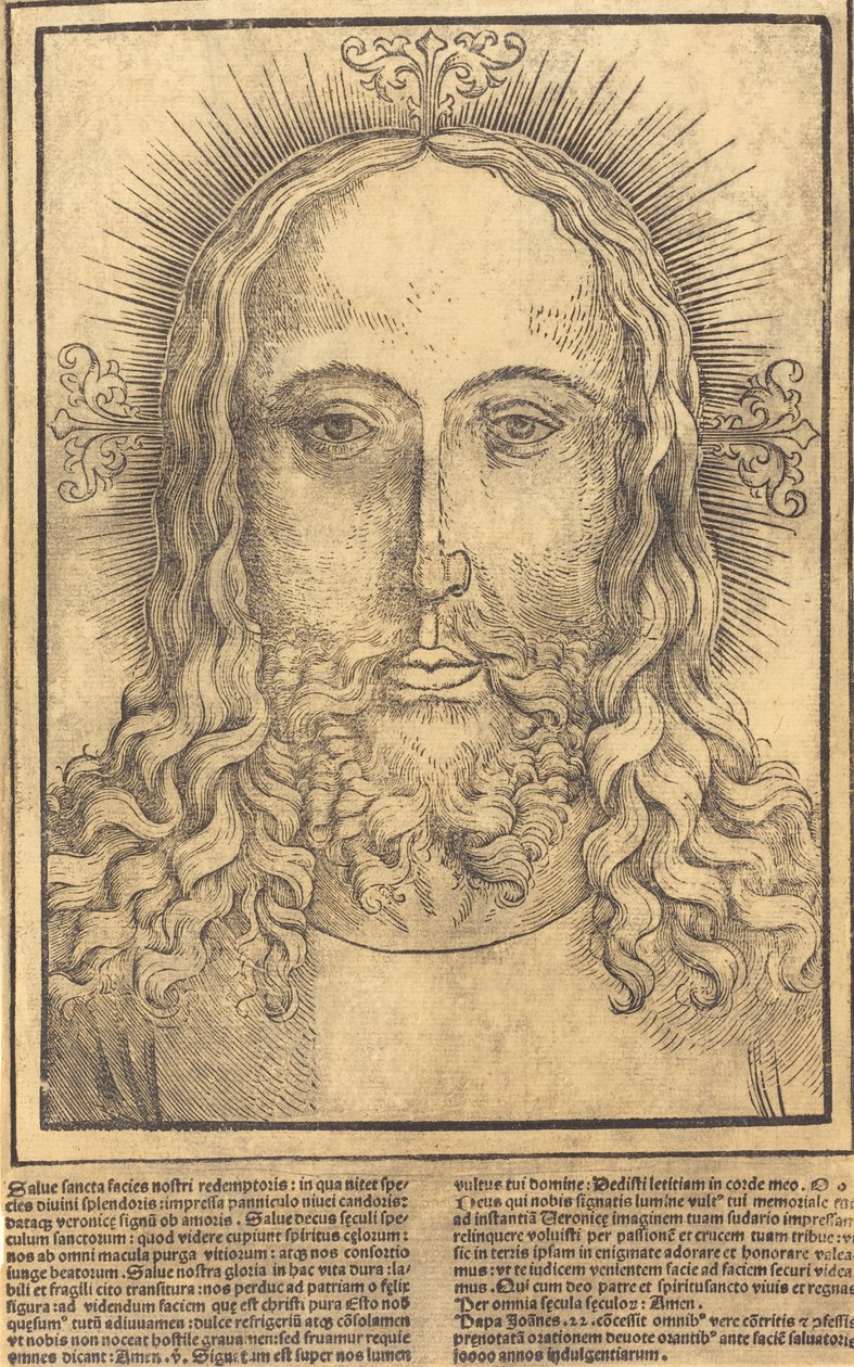 La Testa di Cristo, probabilmente 1500-1510 da Unbekannt