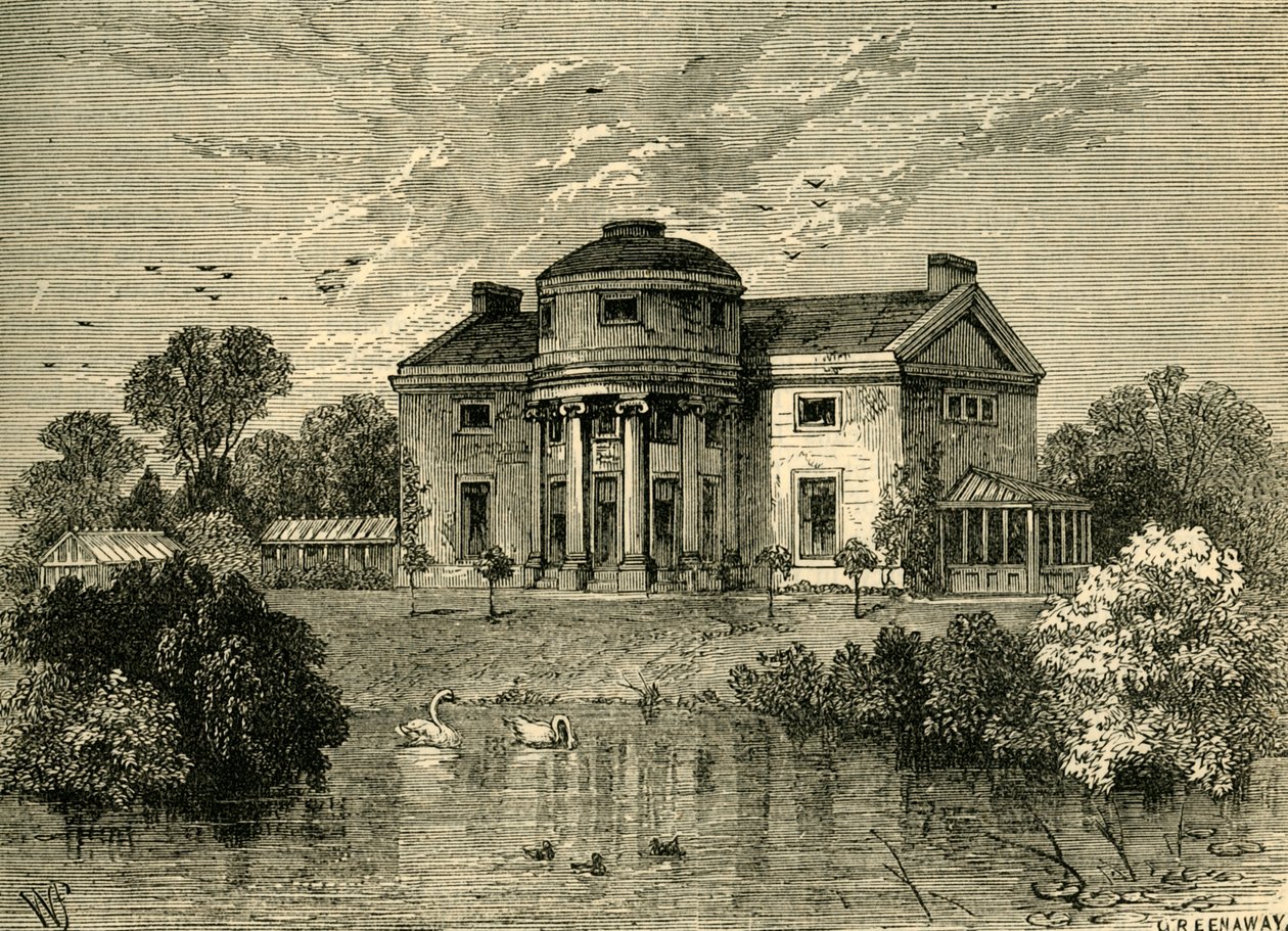 The Holme, Regents Park, c1876 da Unbekannt