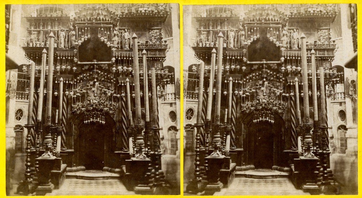 Il Santo Sepolcro, Gerusalemme, Palestina, 1900 da Unbekannt