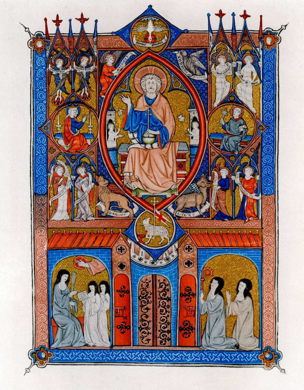 Lo stato ideale della Sainte Abbaye, c1300 da Unbekannt