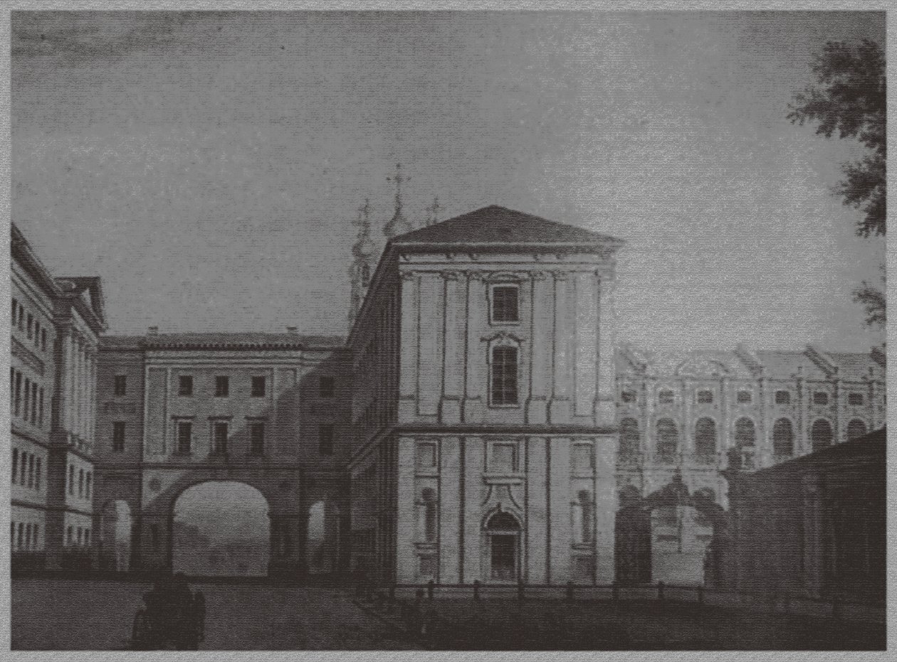 Il Liceo Imperiale a Tsarskoye Selo, 1822 da Unbekannt