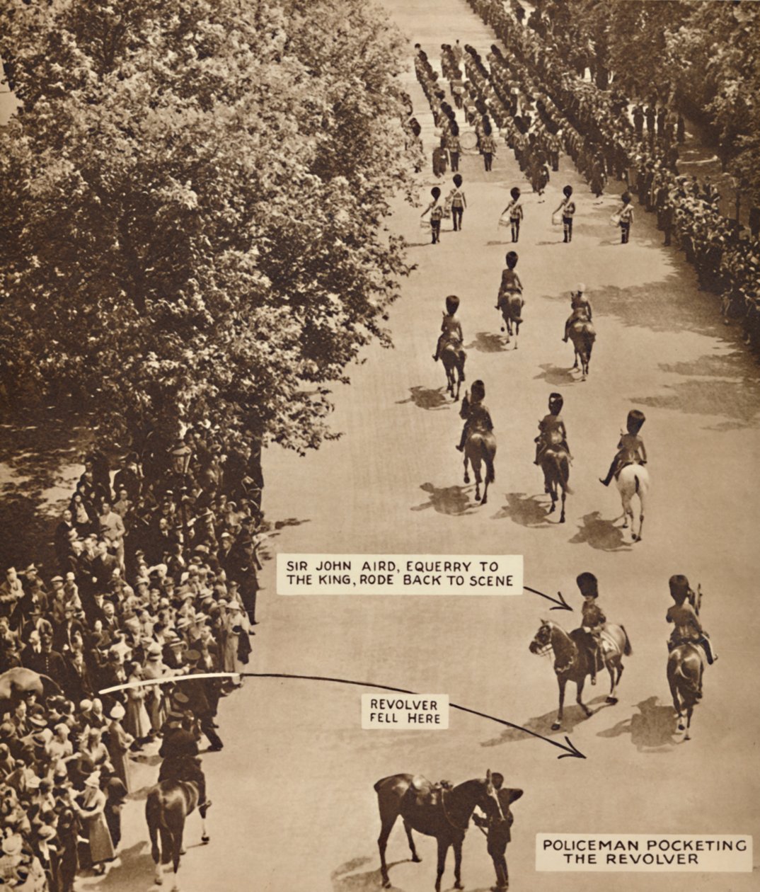 Il re cavalcava, 1937 da Unbekannt