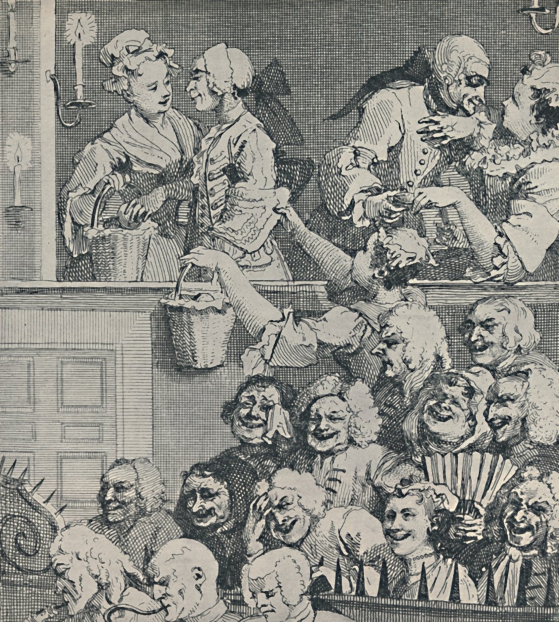 Il pubblico che ride, 1733, 1920 da Unbekannt