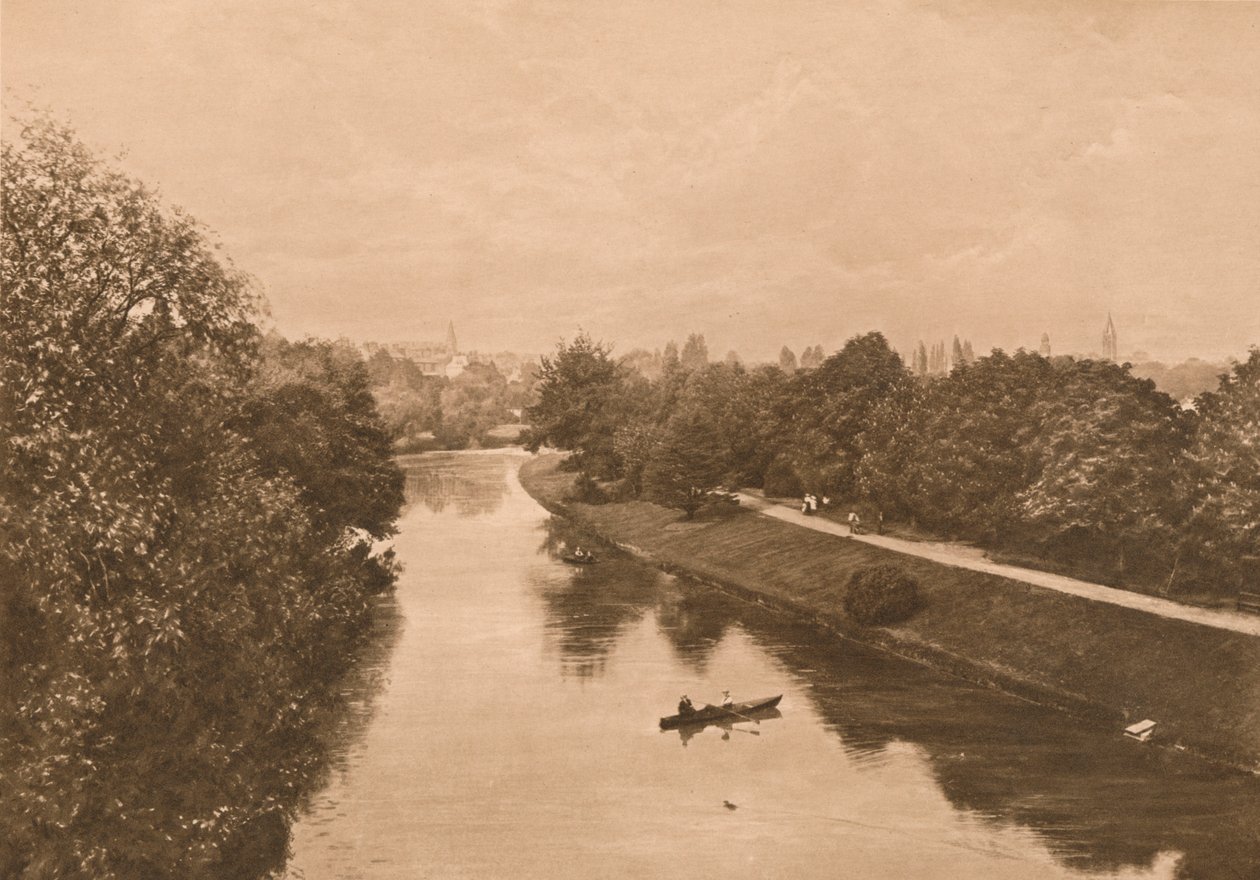 Il Leam a Leamington, 1902 da Unbekannt