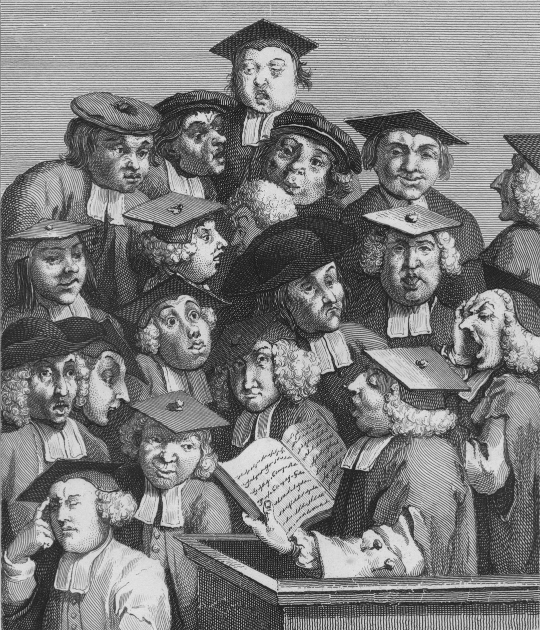 La lezione, 1736, 1830 da Unbekannt