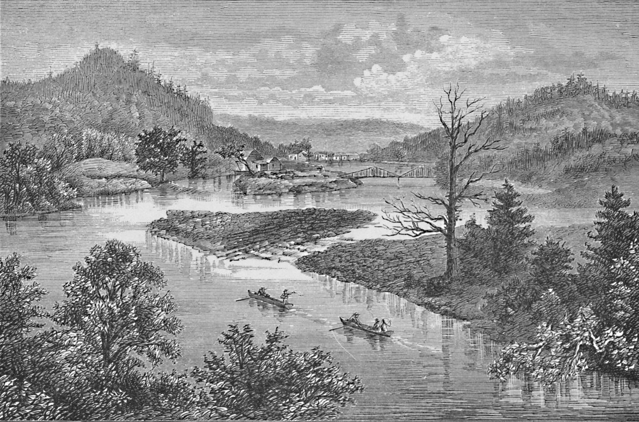 La Piccola Juniata - Tyrone in lontananza, 1883 da Unbekannt