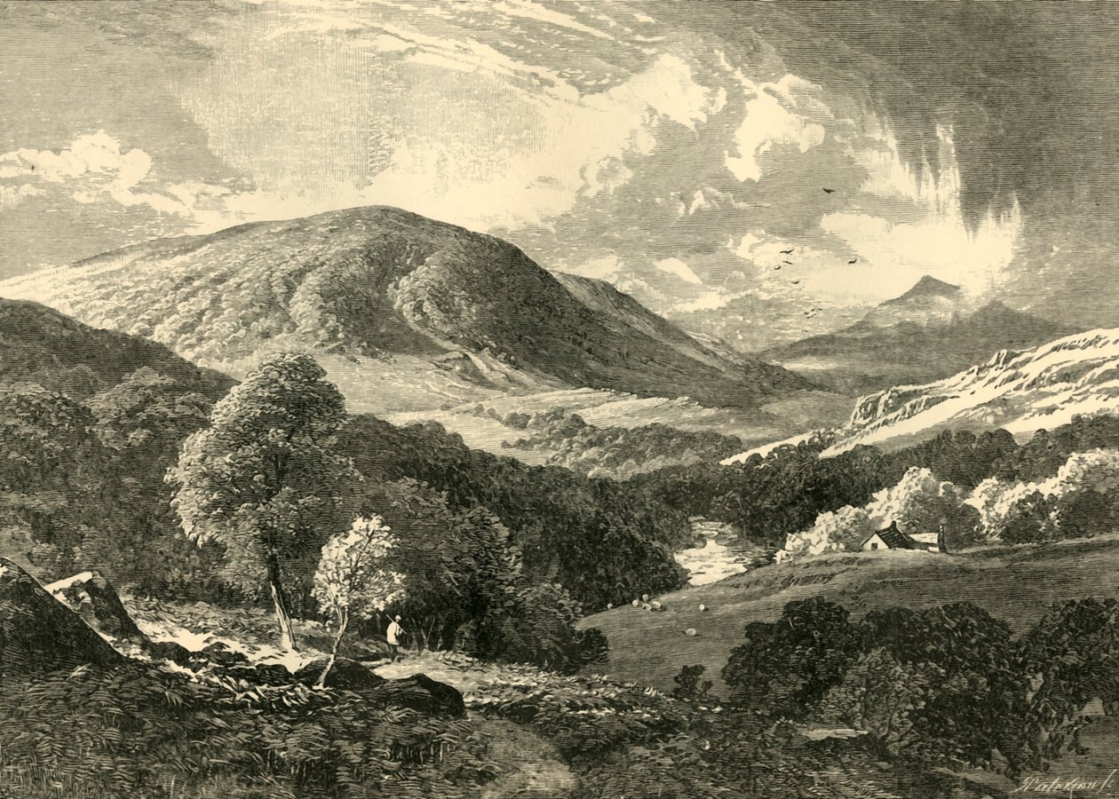 La valle di Lledr, 1898 da Unbekannt