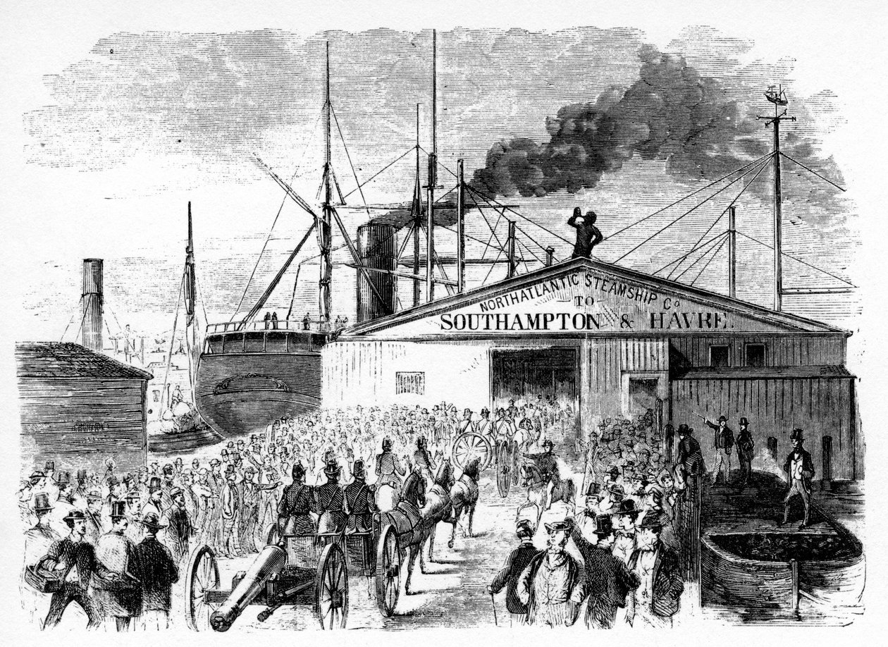 Il carico delle barche dell