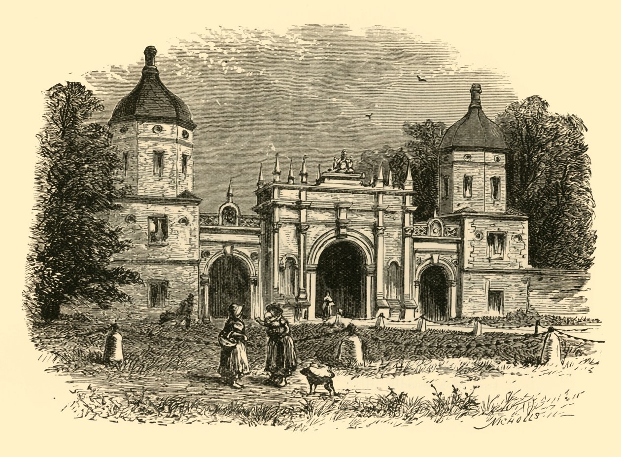 Il Lodge, Burghley Park, 1898 da Unbekannt