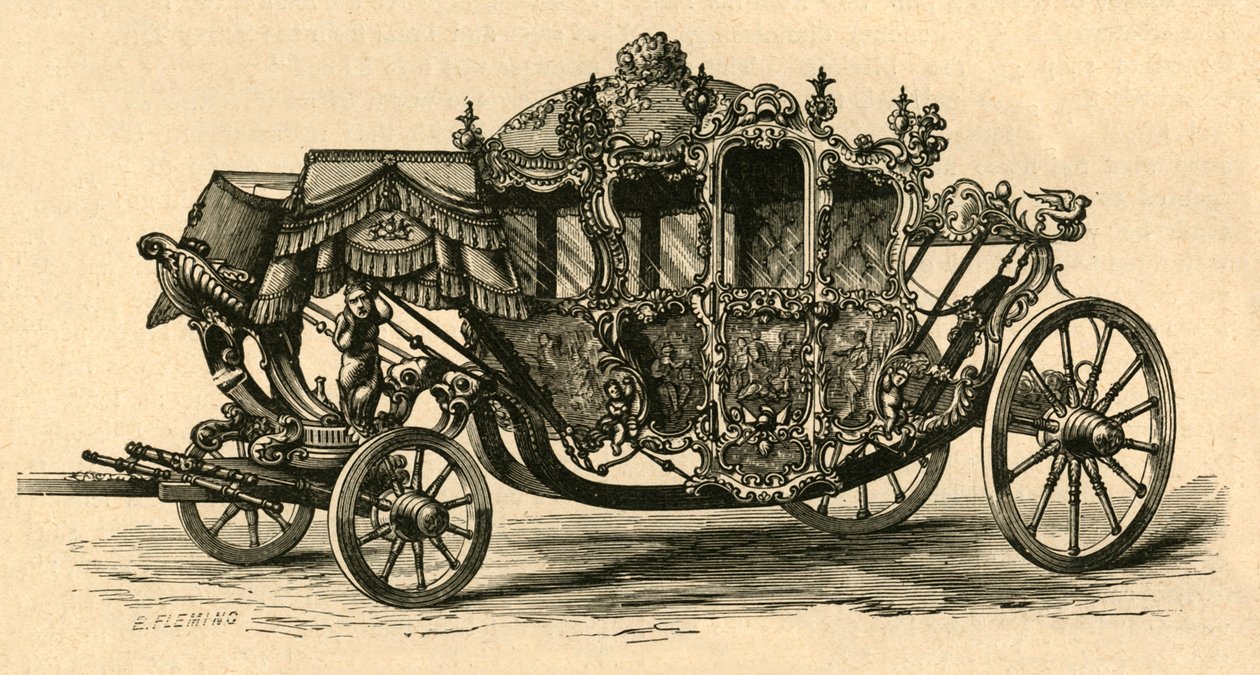 La carrozza del Lord Mayor, 1897 da Unbekannt