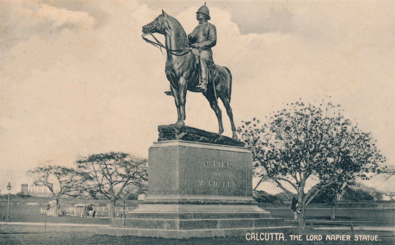 La statua di Lord Napier, Calcutta da Unbekannt