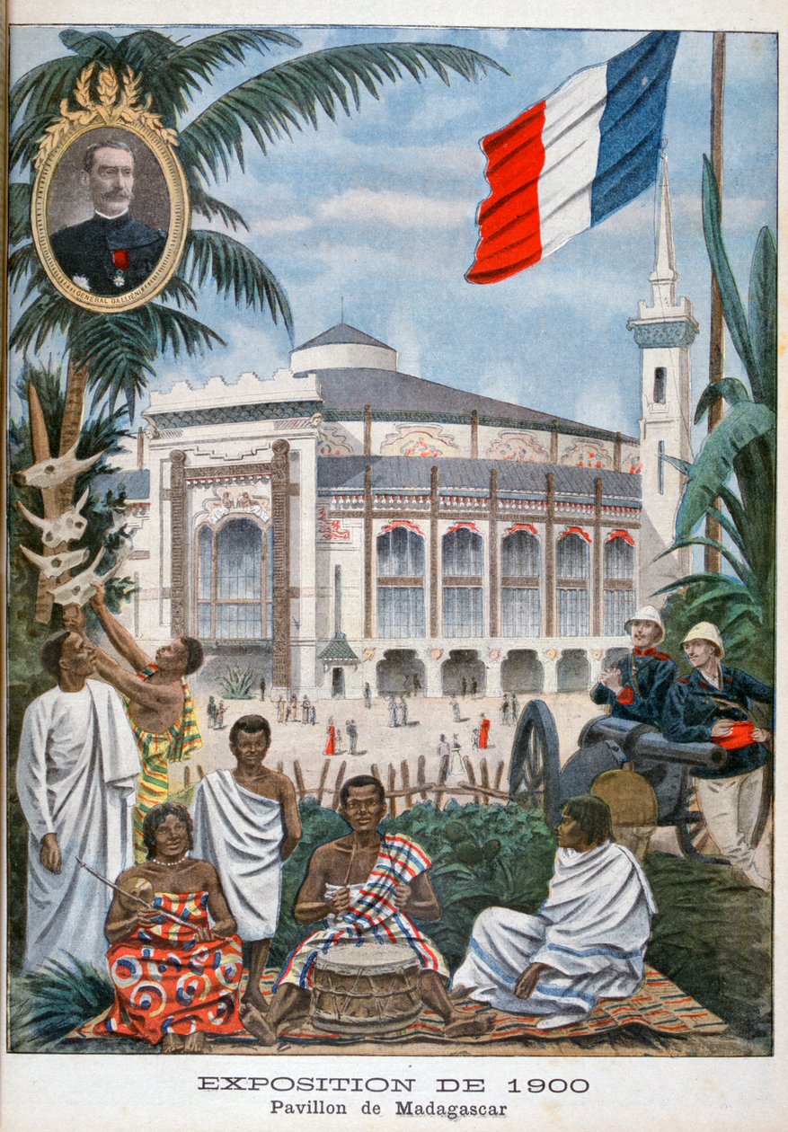 Il padiglione del Madagascar all