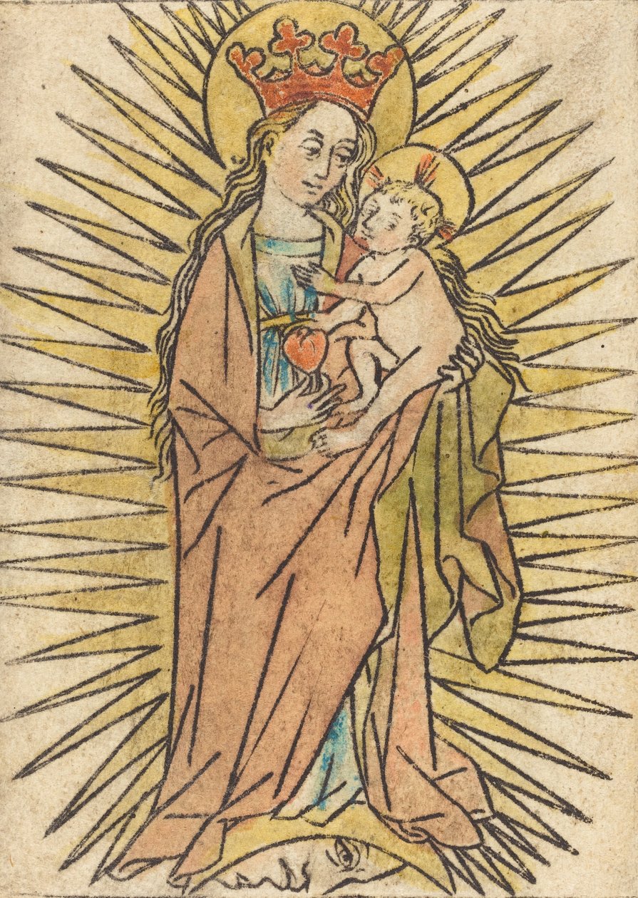 La Madonna e il Bambino con una Pera da Unbekannt