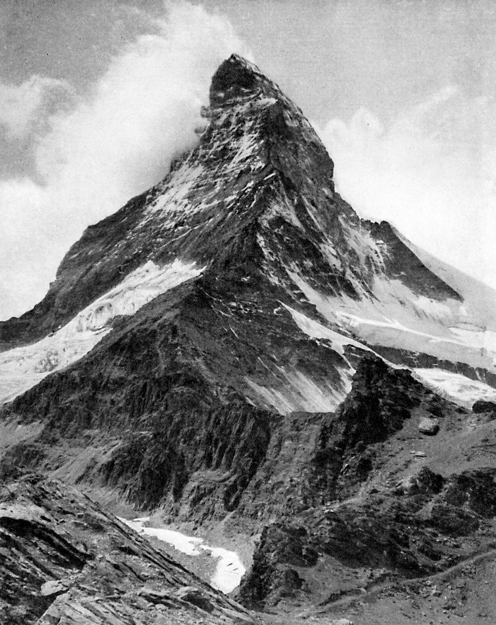Il Cervino, le Alpi, 20° secolo da Unbekannt