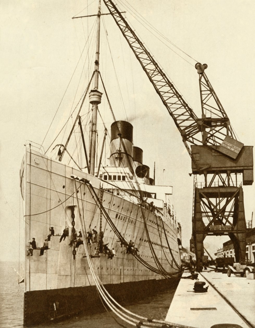 Il Mauretania, 1922, 1935 da Unbekannt