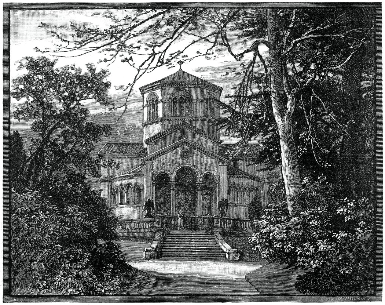 Il Mausoleo, Frogmore, 1900 da Unbekannt