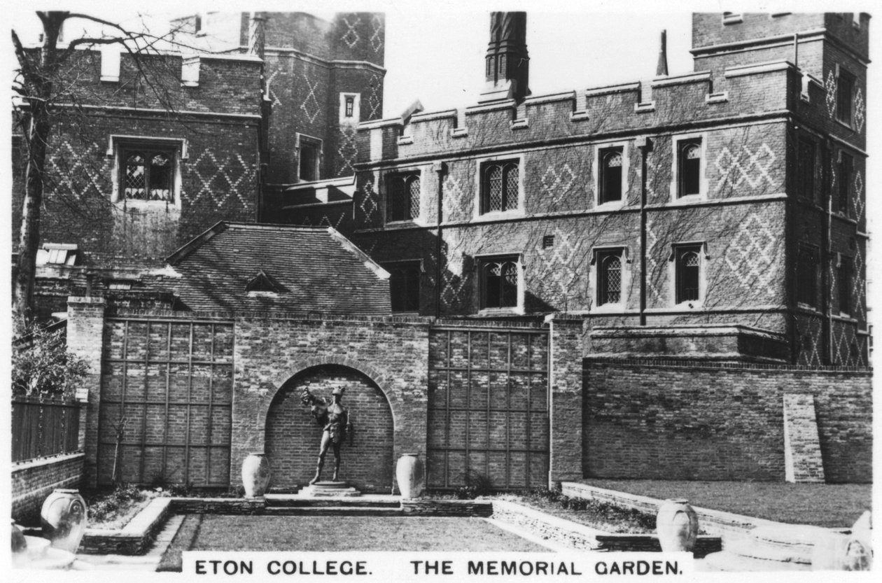 Il Giardino della Memoria, Eton College, 1936 da Unbekannt