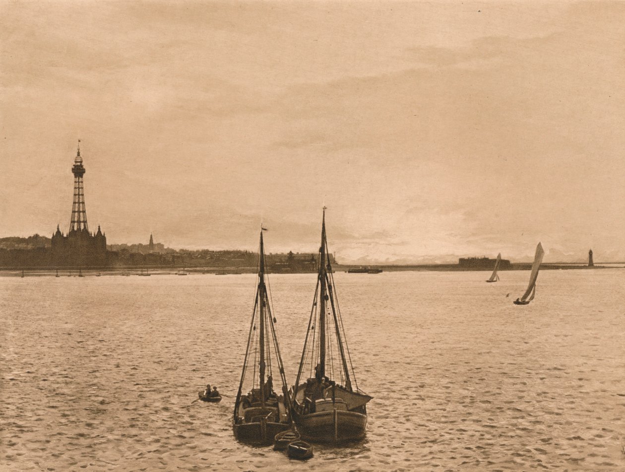 Il Mersey a New Brighton da Unbekannt