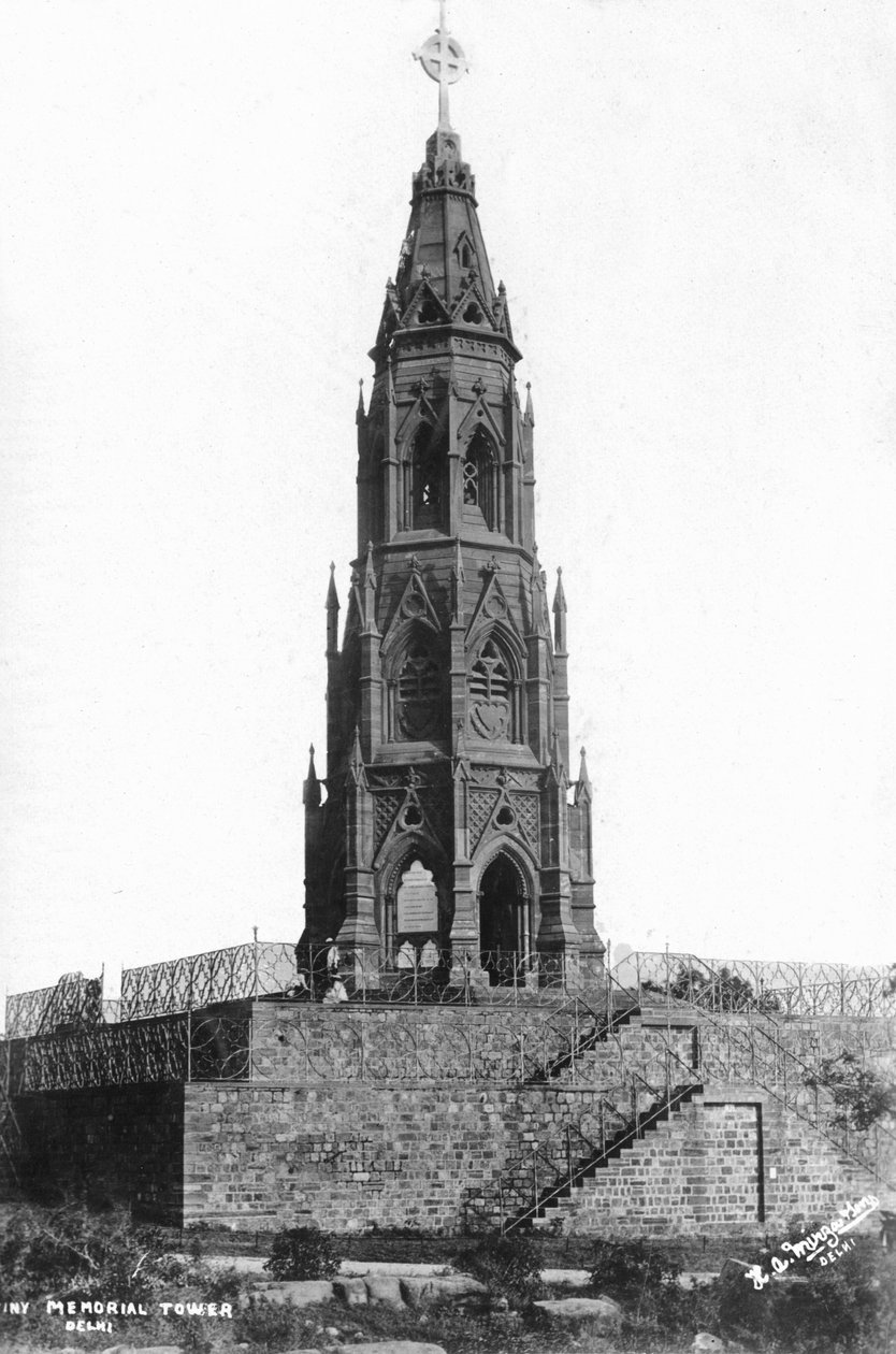 Torre del Memoriale della Rivolta, Delhi, India, XX secolo da Unbekannt