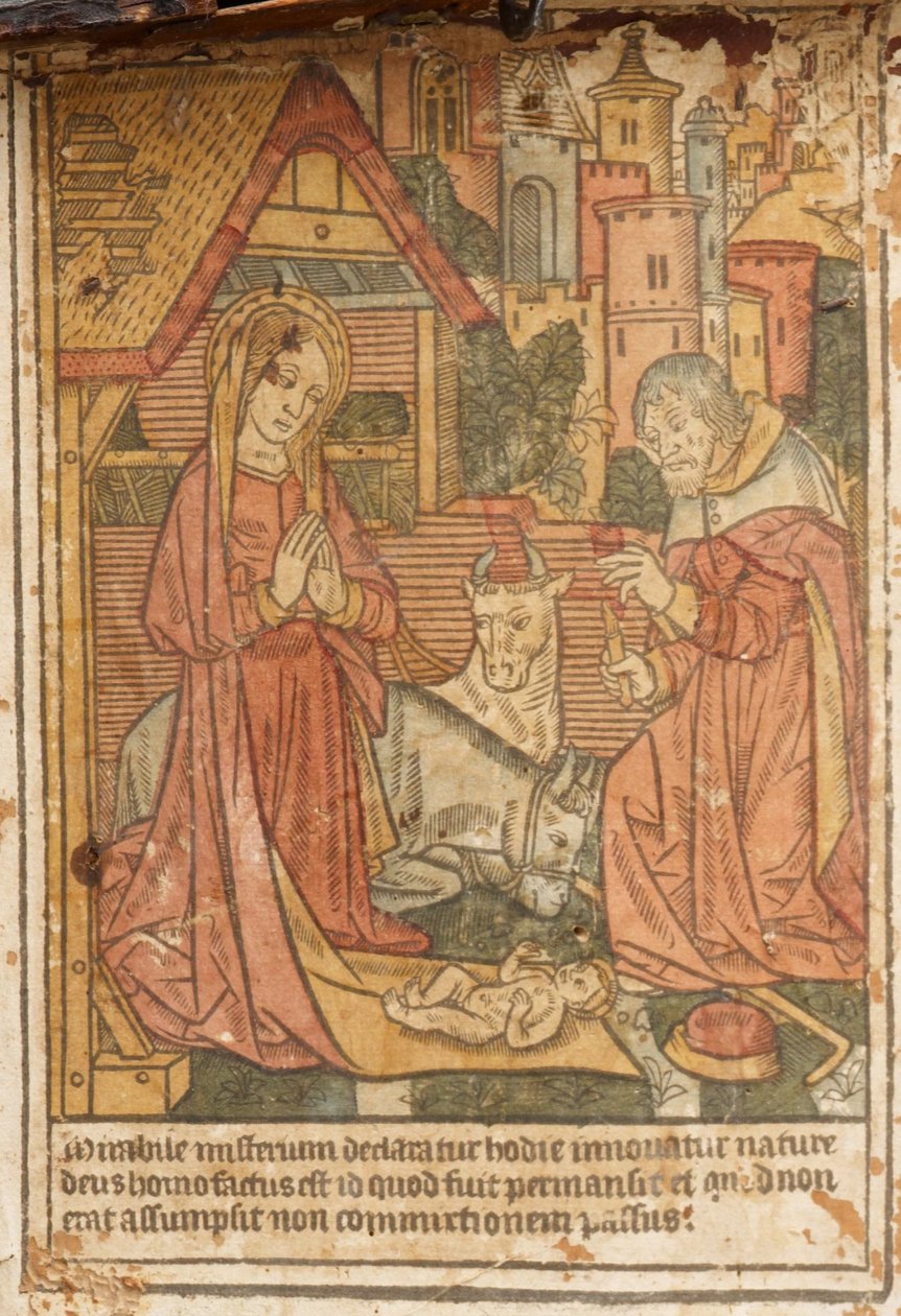 La Natività, in cofanetto da Unbekannt