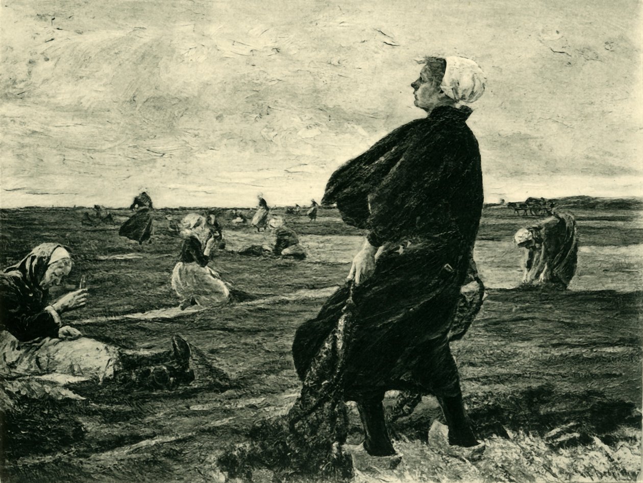 I riparatori di reti, 1887-1889, 1908 da Unbekannt