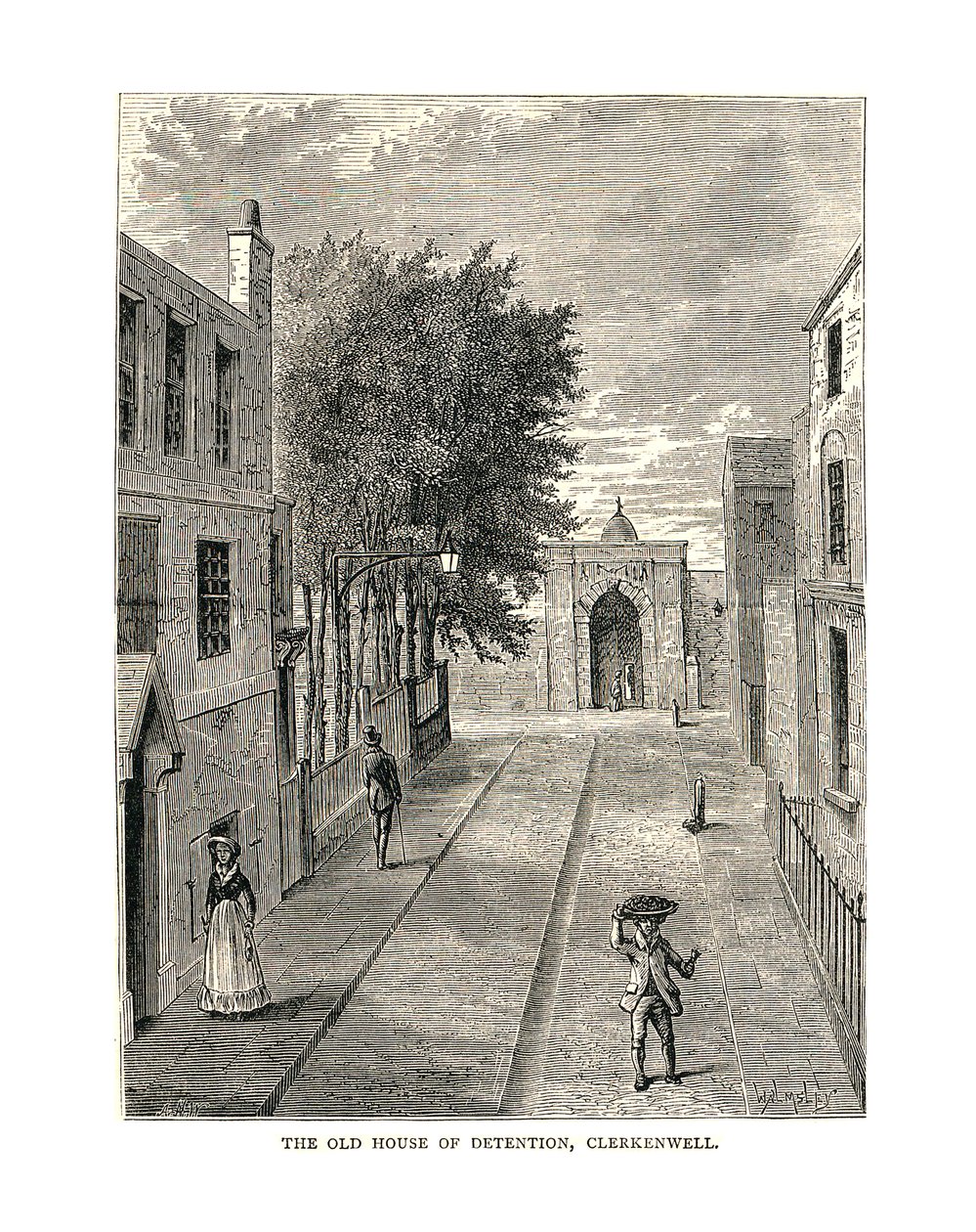 La vecchia casa di detenzione, 1878 da Unbekannt