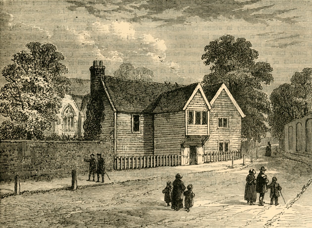 Il Vecchio Rettorato, Stoke Newington, 1858 da Unbekannt
