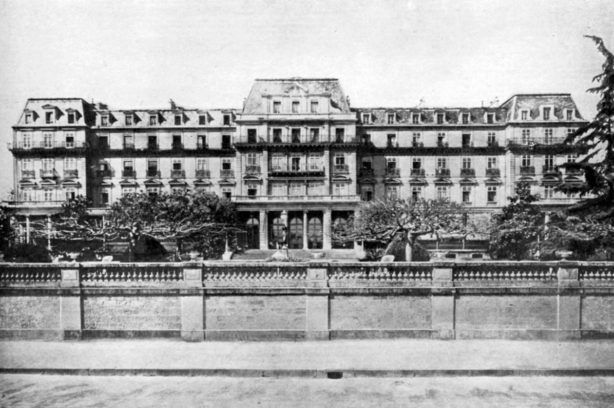 Il Palazzo delle Nazioni, Ginevra, Svizzera, 1926 da Unbekannt