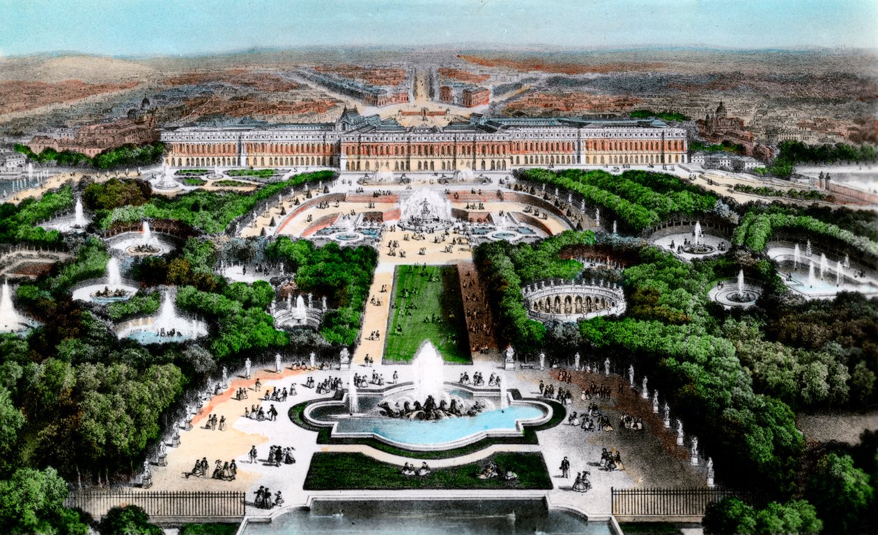 Il Palazzo di Versailles, Parigi, Francia, inizio XX secolo da Unbekannt