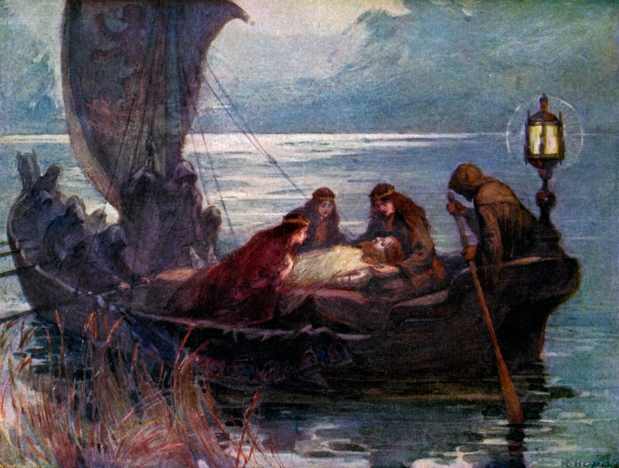 La morte di Artù, 1925 da Unbekannt