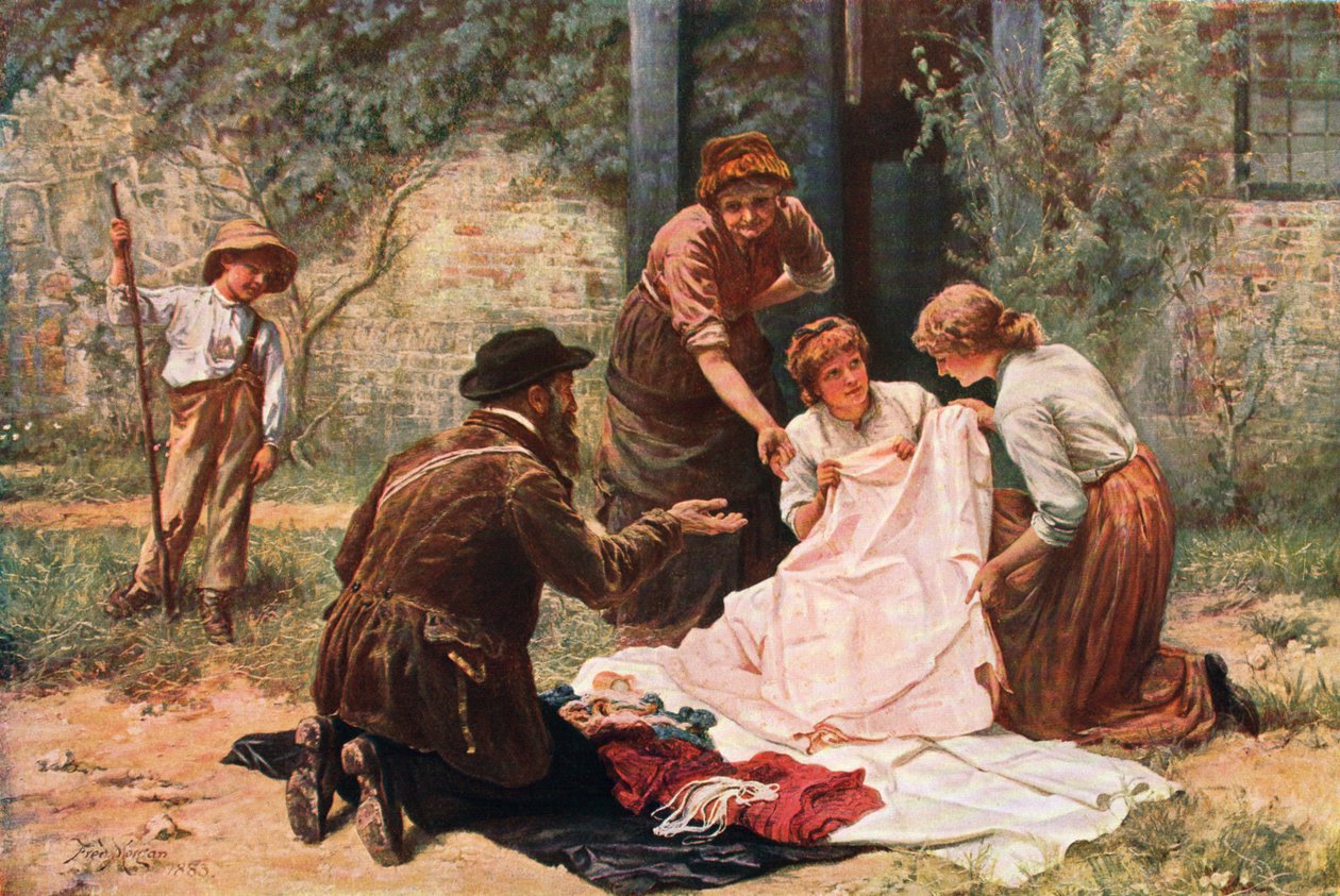 Il venditore ambulante, 1883, c1902 da Unbekannt
