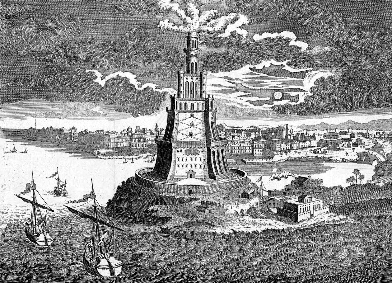 Il Faro di Alessandria da Unbekannt