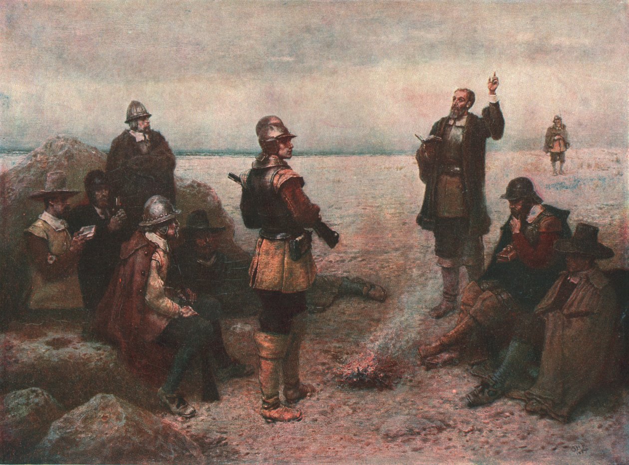 I Padri Pellegrini, c1869, c1902 da Unbekannt