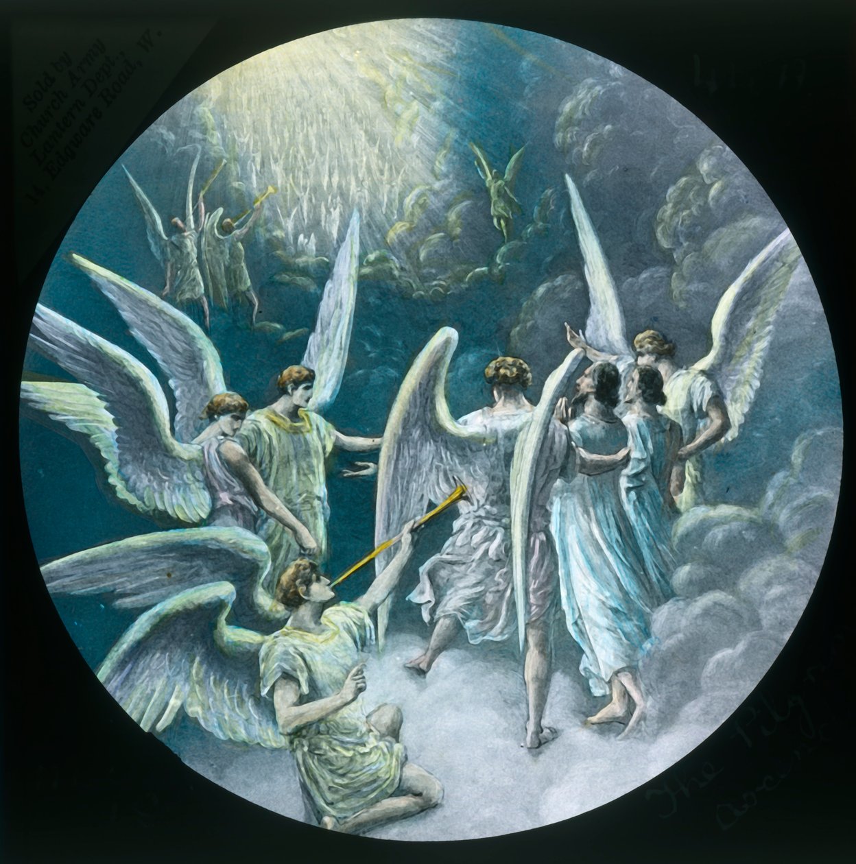 I pellegrini ascendono, c. 1910 da Unbekannt